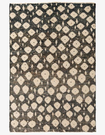 5' 4 x 8' Hand Knotted Darya Wool Rug