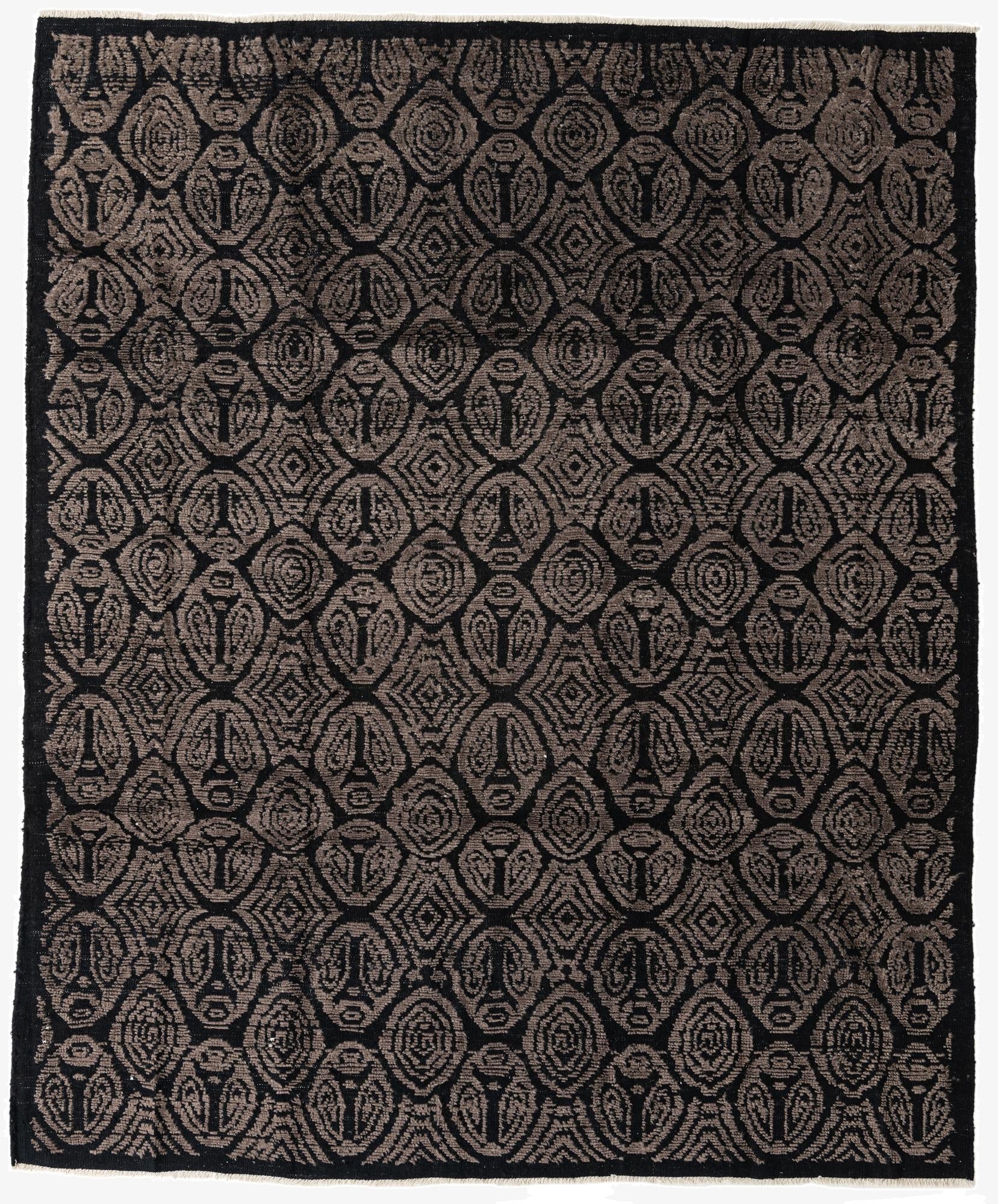 8' 3 x 10' 1  Hand Knotted Darya Wool Rug