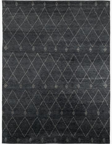 9' 3 x 12' 4 Hand Knotted Darya Wool Rug