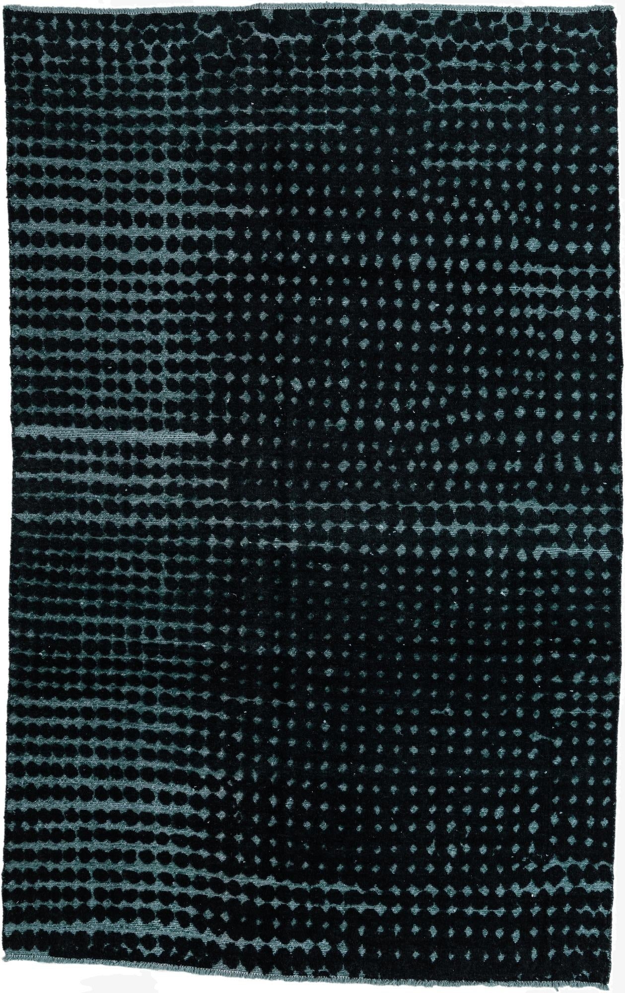 6' 6 x 10' 3  Hand Knotted Darya Wool Rug