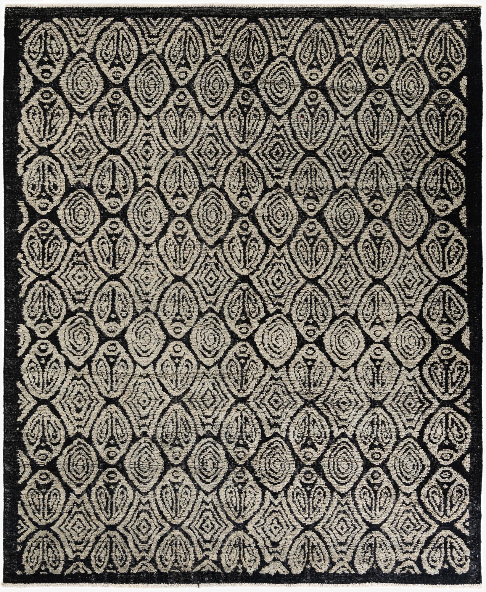 8' 10 x 10' 6  Hand Knotted Darya Wool Rug