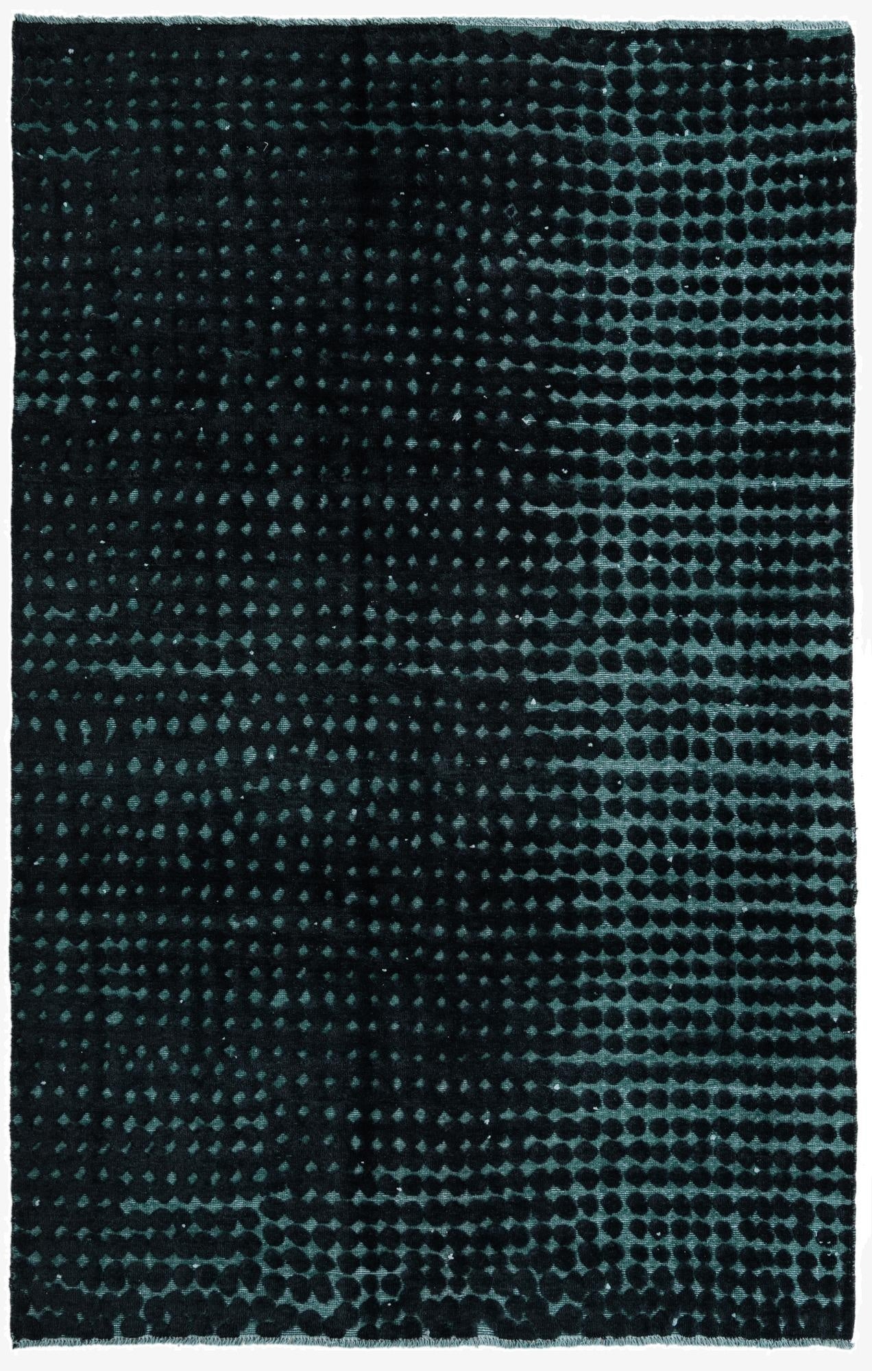 6' 4 x 10' 1  Hand Knotted Darya Wool Rug