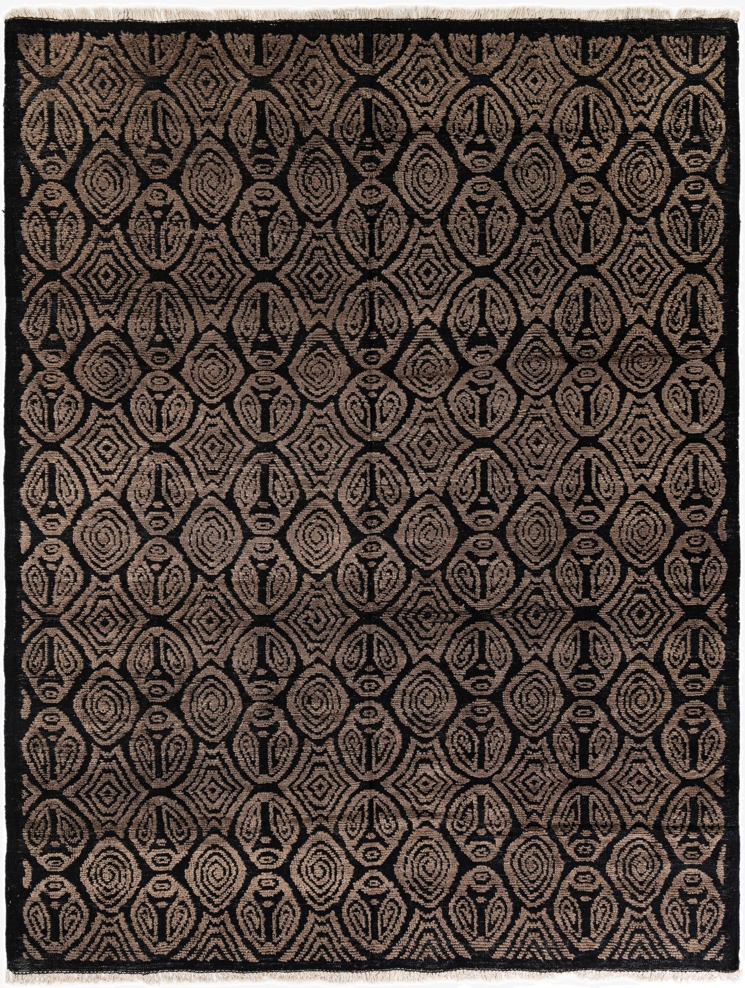 8' 2 x 10' 6  Hand Knotted Darya Wool Rug