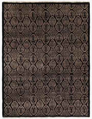 8' 2 x 10' 6 Hand Knotted Darya Wool Rug