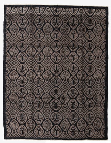 8' x 10' 2 Hand Knotted Darya Wool Rug