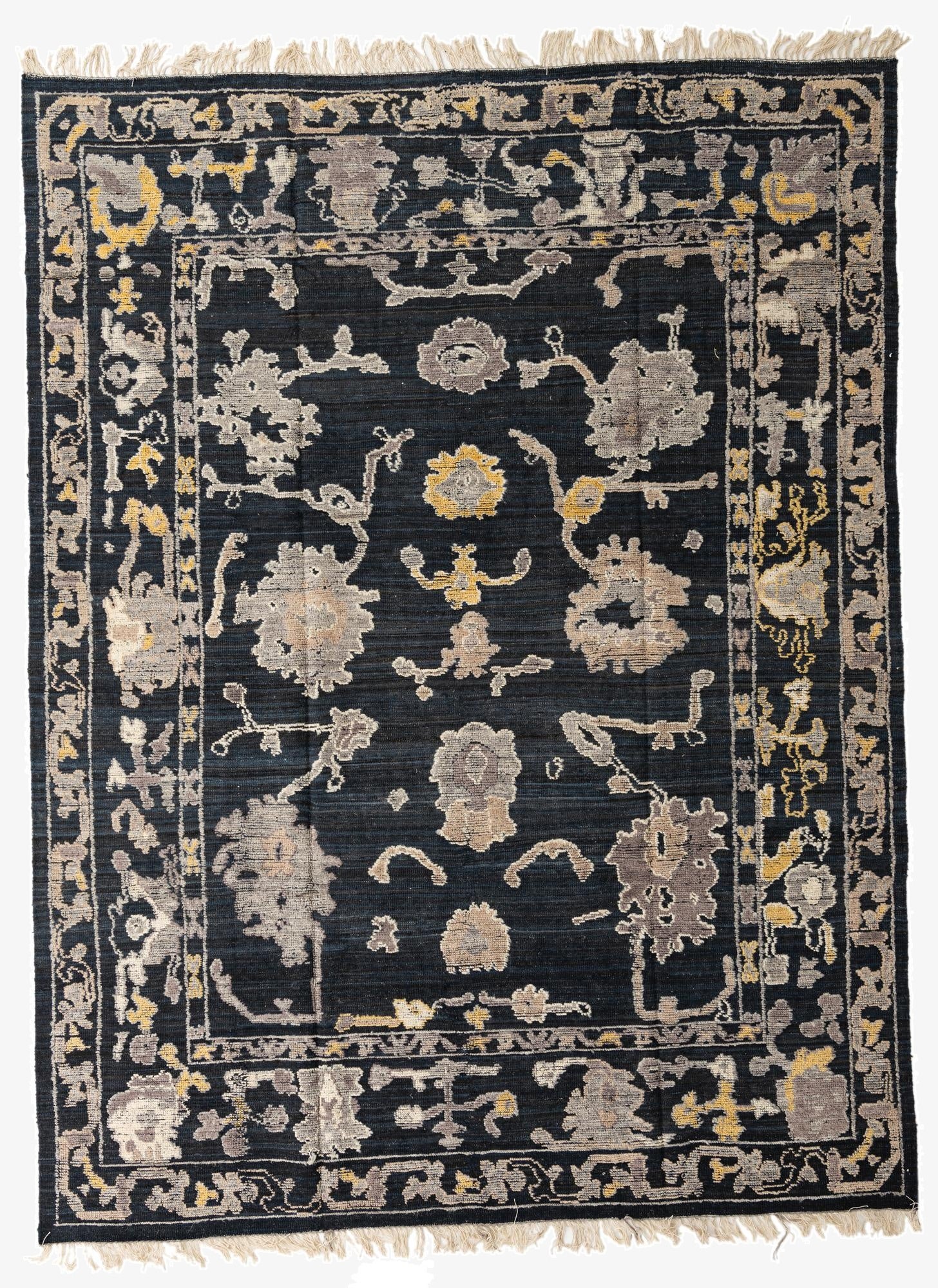 9' 6 x 12' 6  Hand Knotted Darya Wool Rug