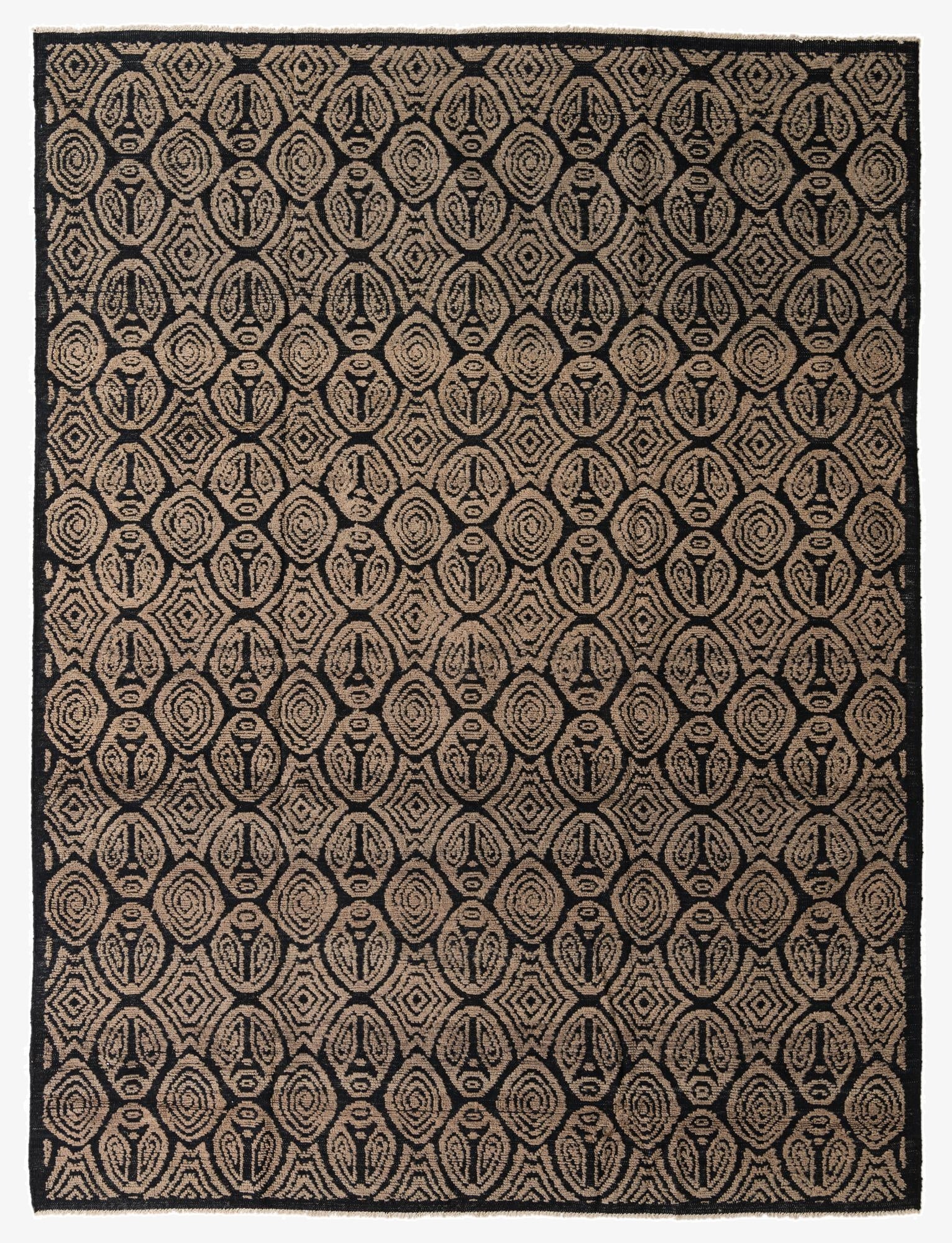 9' 3 x 12' 3  Hand Knotted Darya Wool Rug