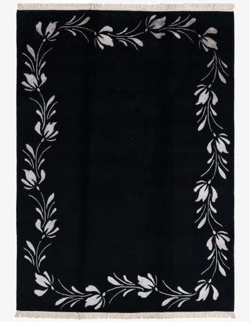 5' 8 x 7' 10 Hand Knotted Darya Wool Rug