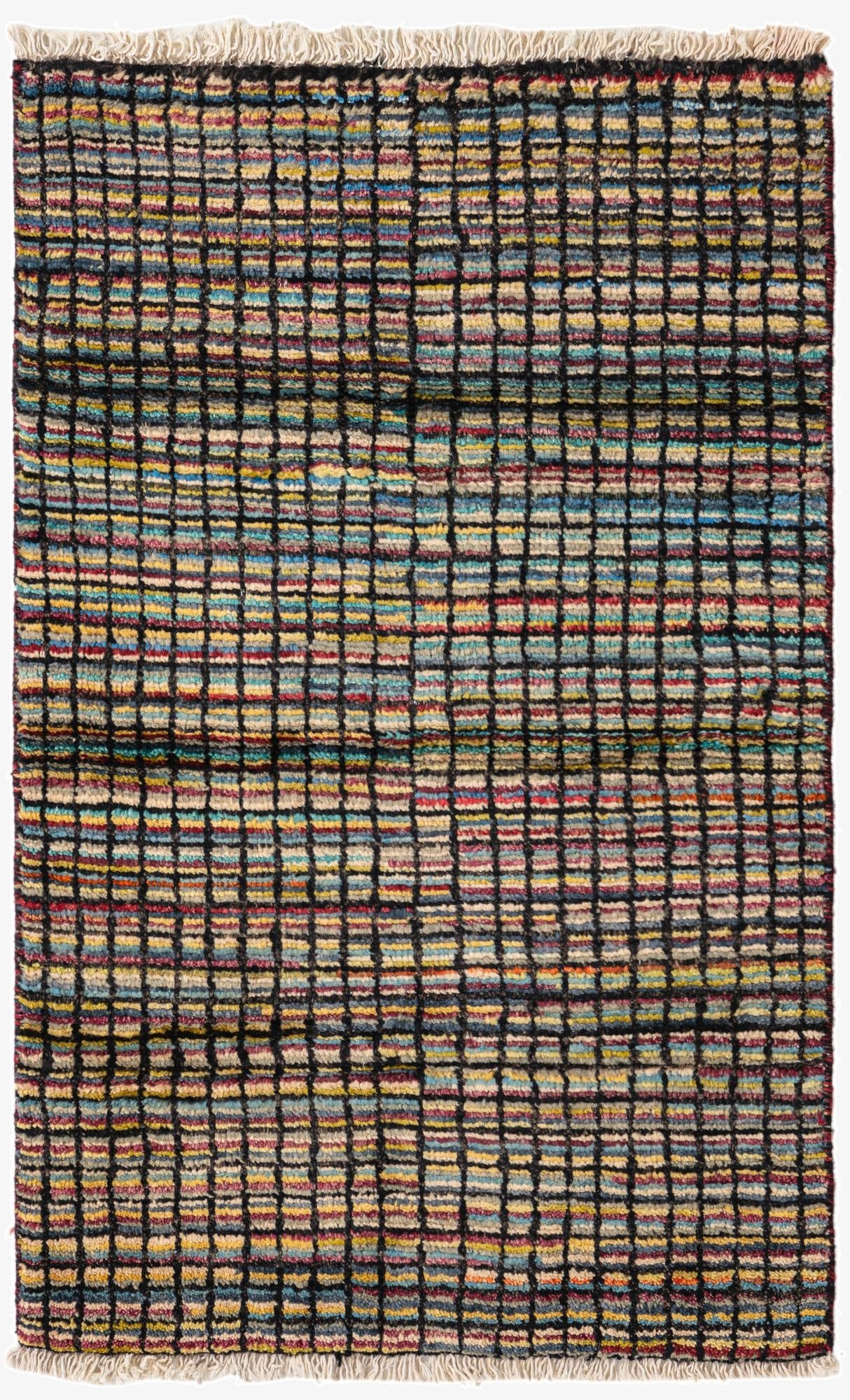 2' 6 x 4' Hand Knotted Darya Wool Rug