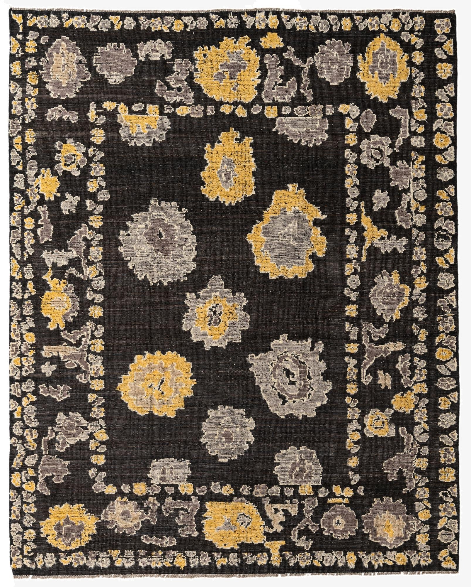 8' 1 x 10' 1  Hand Knotted Darya Wool Rug