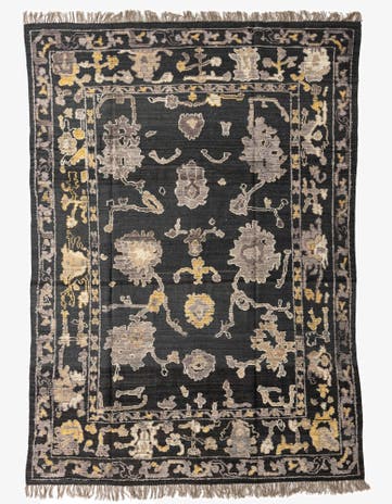 8' 8 x 12' 4 Hand Knotted Darya Wool Rug