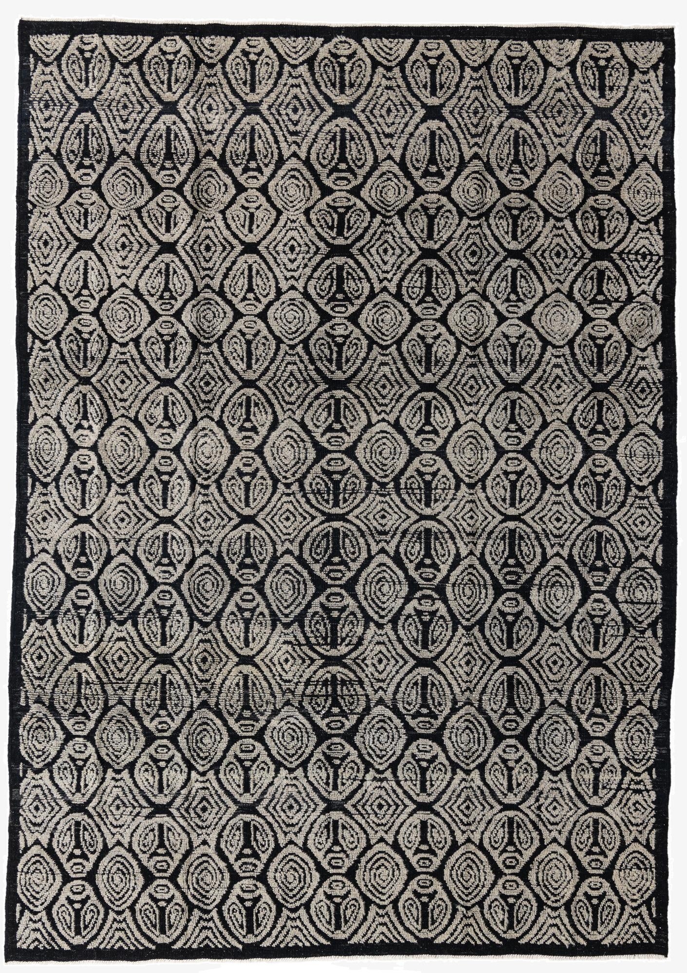 9' x 12' 8  Hand Knotted Darya Wool Rug