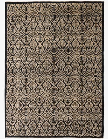 9' 4 x 12' 8 Hand Knotted Darya Wool Rug
