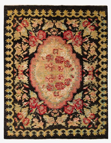 7' 9 x 9' 10 Hand Knotted Darya Rug