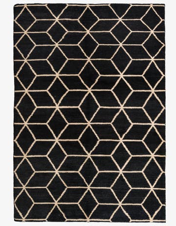 6' 5 x 9' 2 Hand Knotted Darya Wool Rug