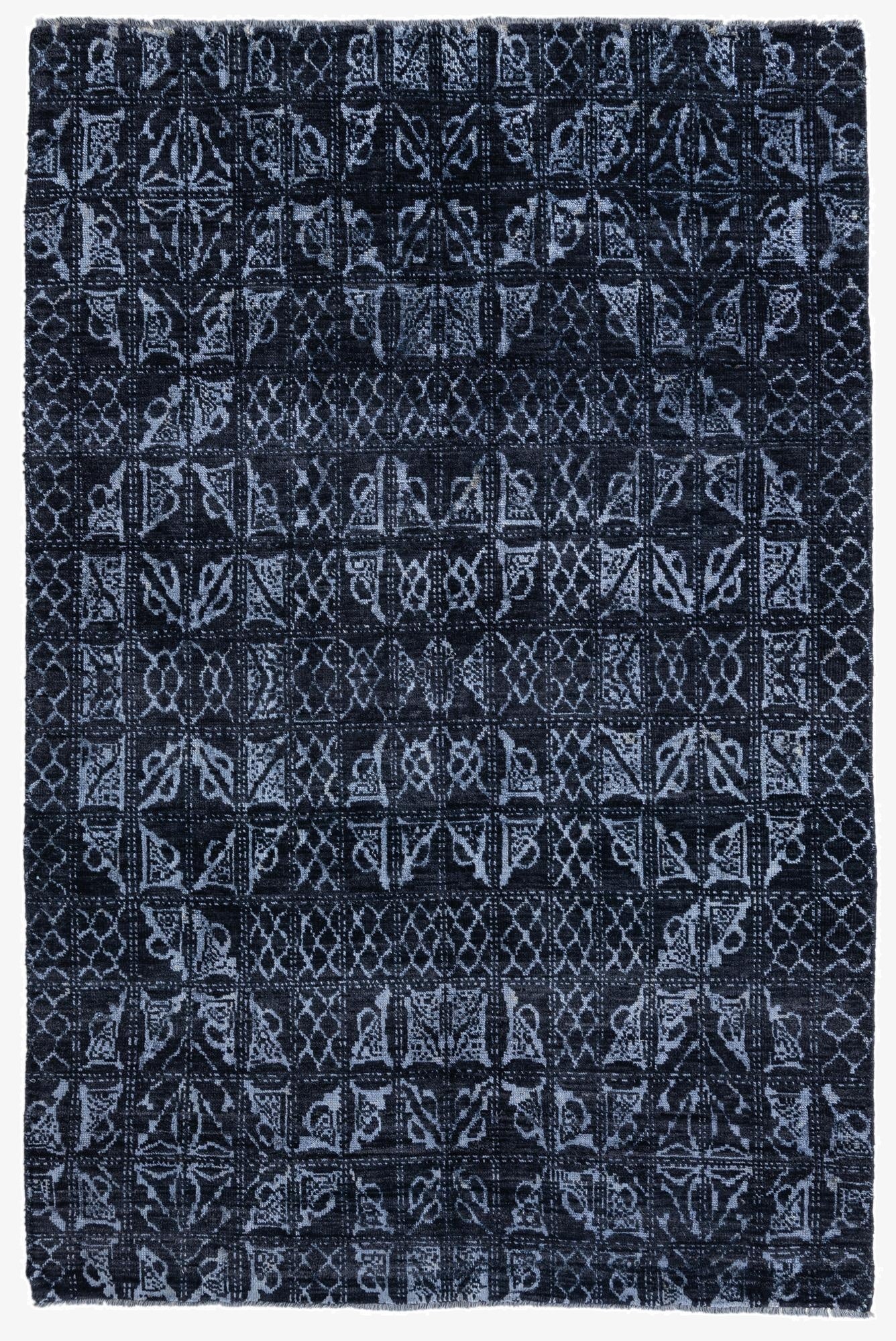 6' x 9' 1  Hand Knotted Darya Rug