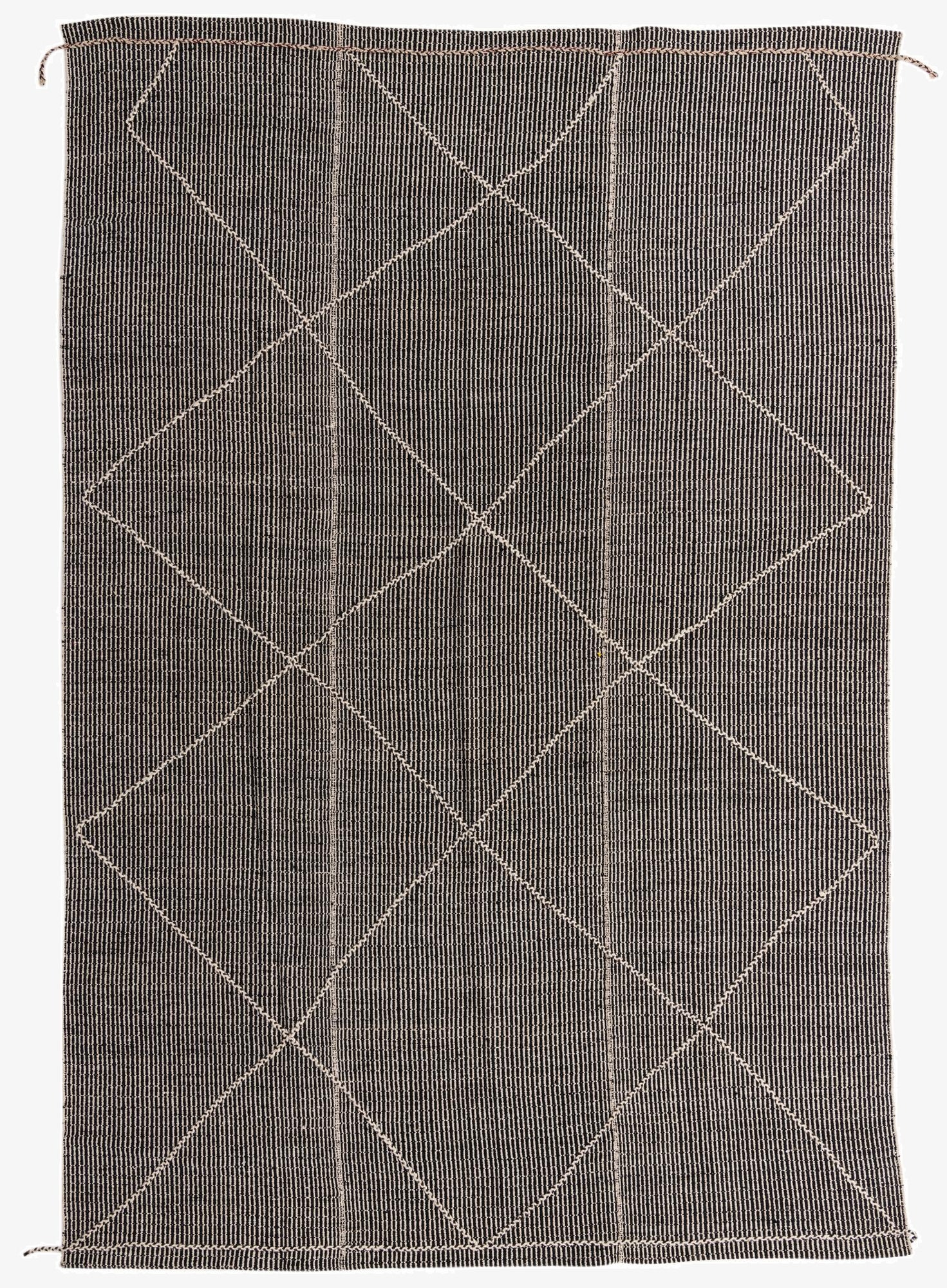 9' 5 x 13' 10  Hand Knotted Darya Wool Rug