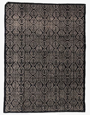 9' x 12' 2 Hand Knotted Darya Wool Rug