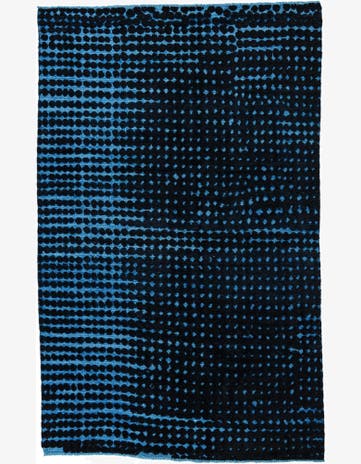 6' 4 x 10' 3 Hand Knotted Darya Wool Rug