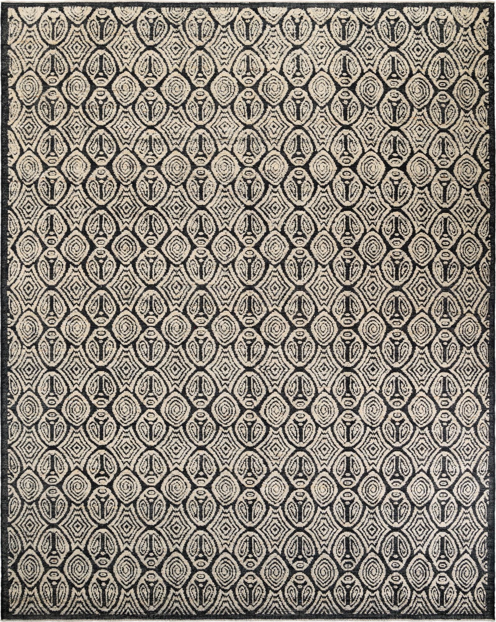 12' 2 x 15' 1  Hand Knotted Darya Wool Rug
