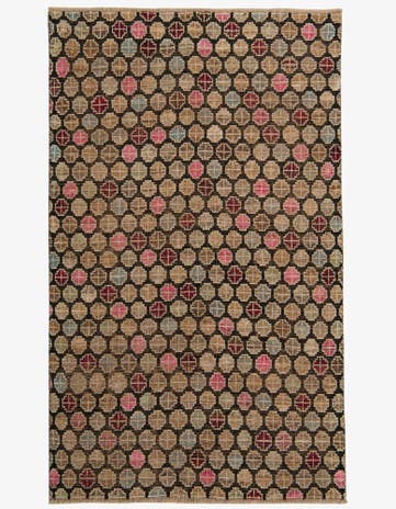 5' x 8' 4 Hand Knotted Darya Wool Rug