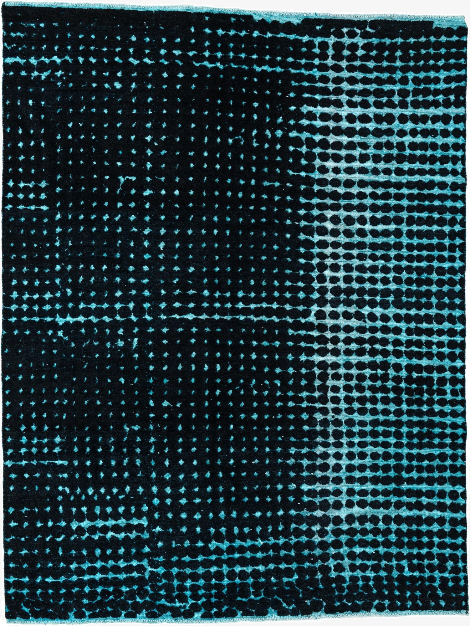 8' x 10' 5  Hand Knotted Darya Wool Rug