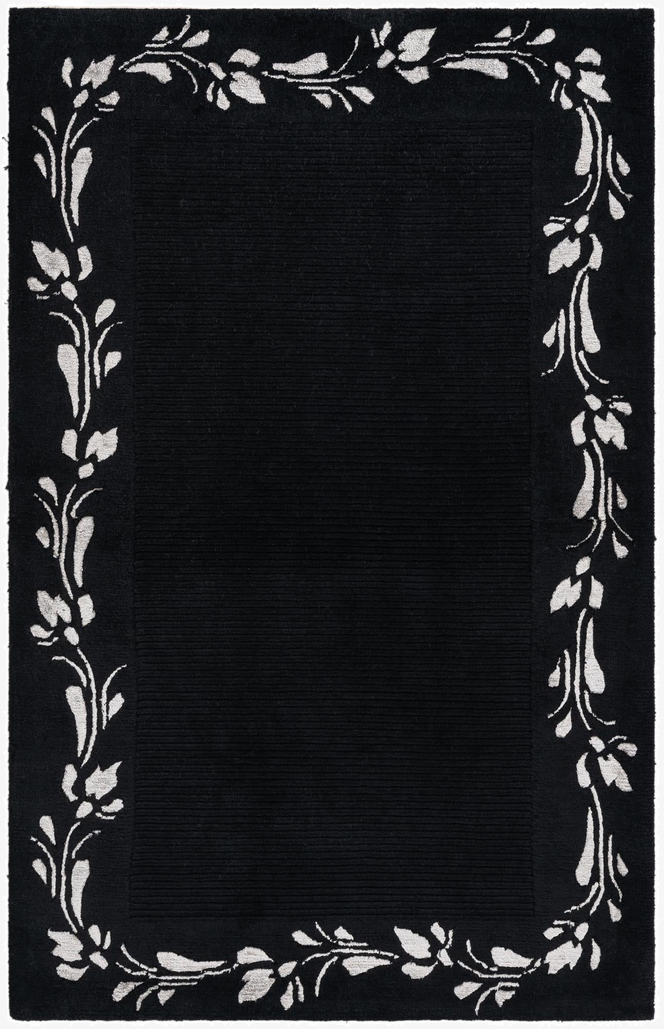 3' x 4' 11  Hand Knotted Darya Wool Rug