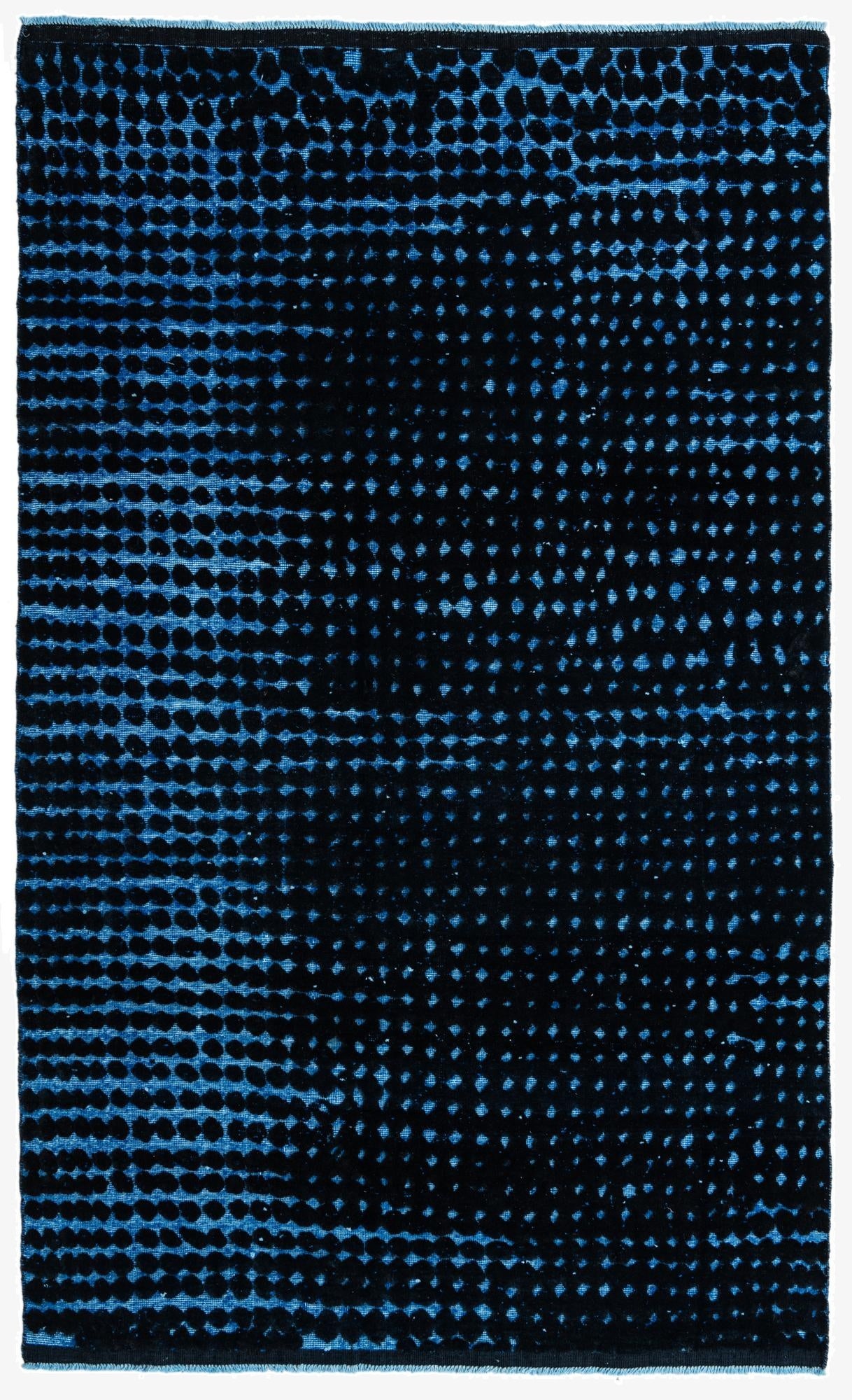 6' 3 x 10' 2  Hand Knotted Darya Wool Rug