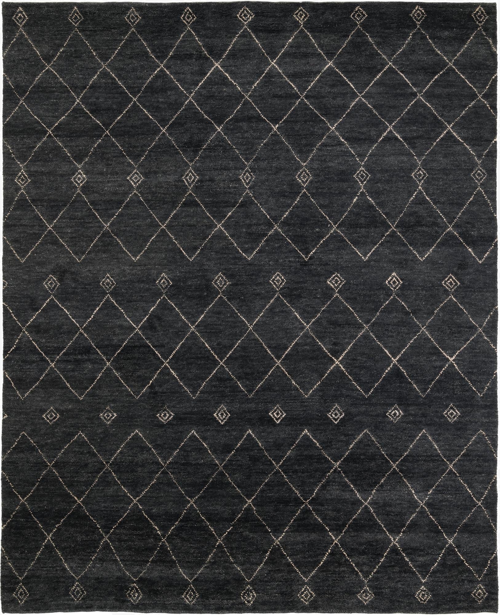 8' 2 x 10' 1  Hand Knotted Darya Wool Rug