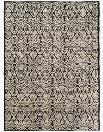 9' x 12' 2 Hand Knotted Darya Wool Rug