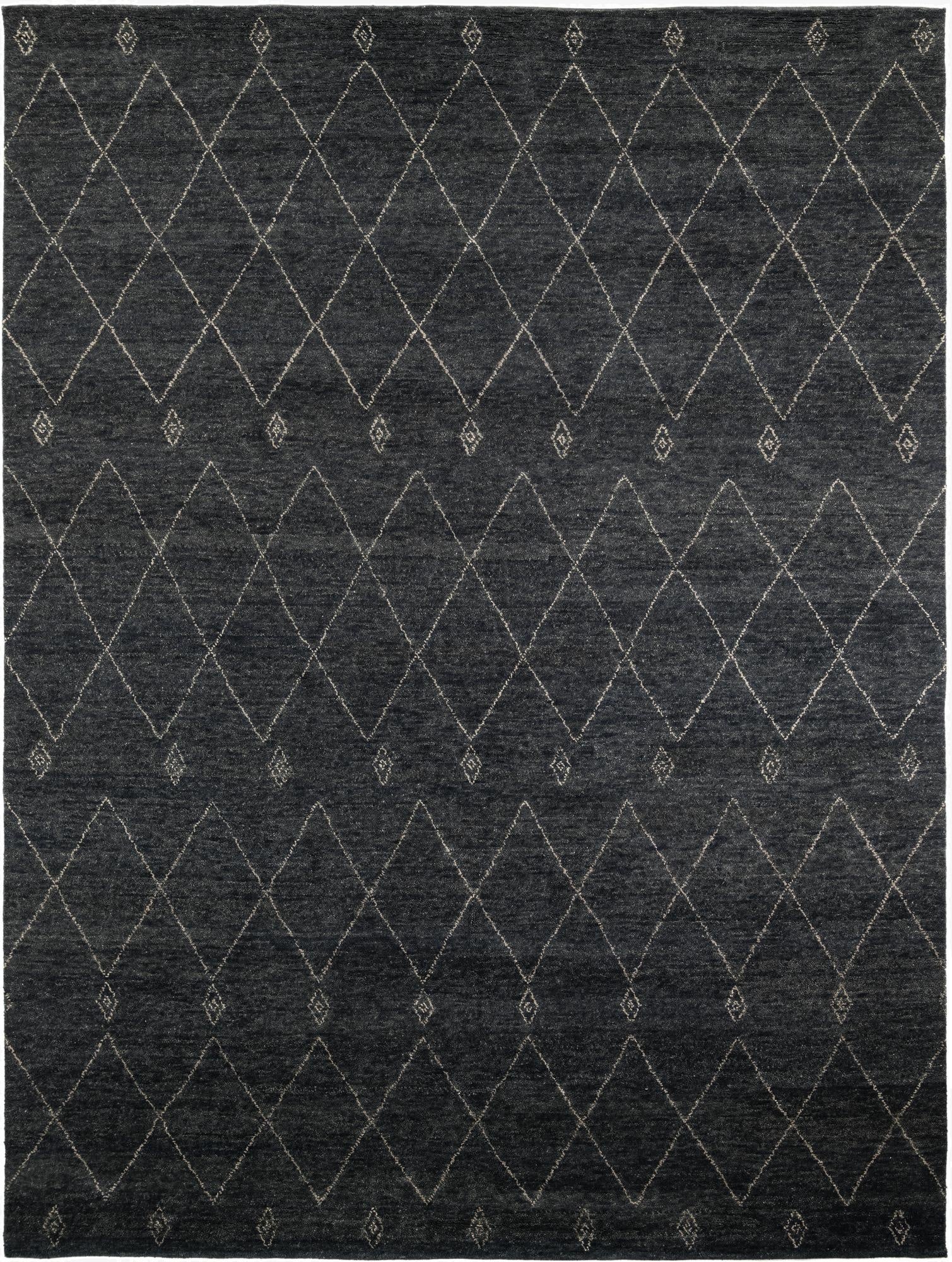 9' 4 x 12' 5  Hand Knotted Darya Wool Rug