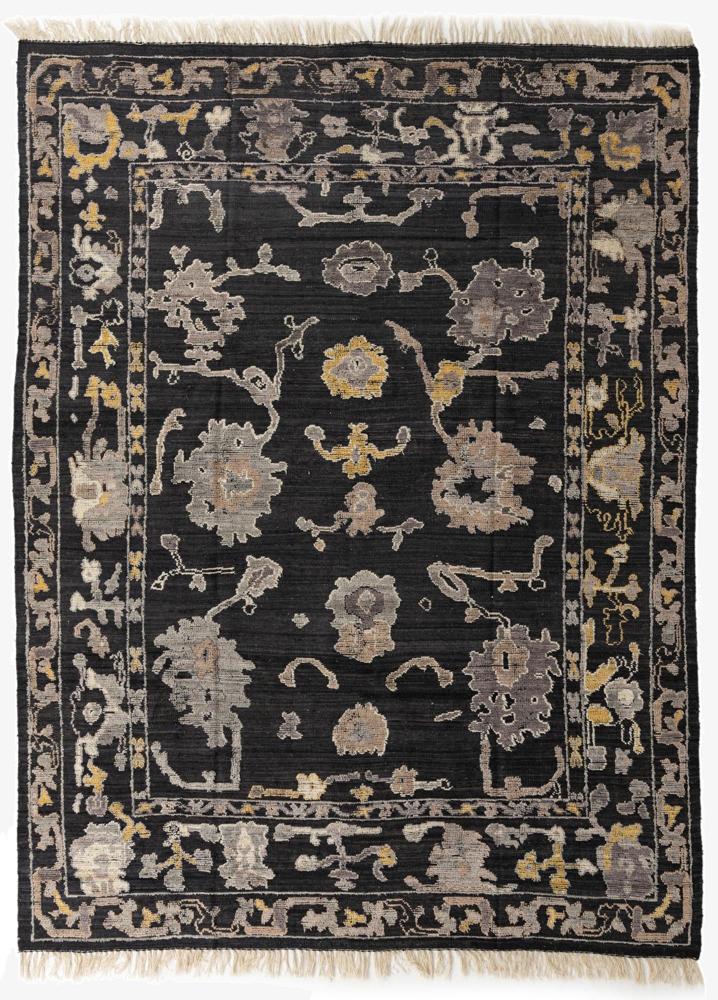 9' 2 x 12' 2  Hand Knotted Darya Wool Rug
