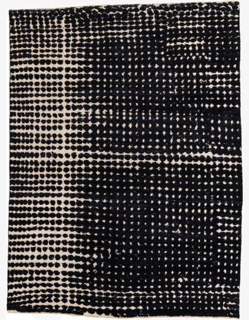 8' x 10' 5 Hand Knotted Darya Wool Rug