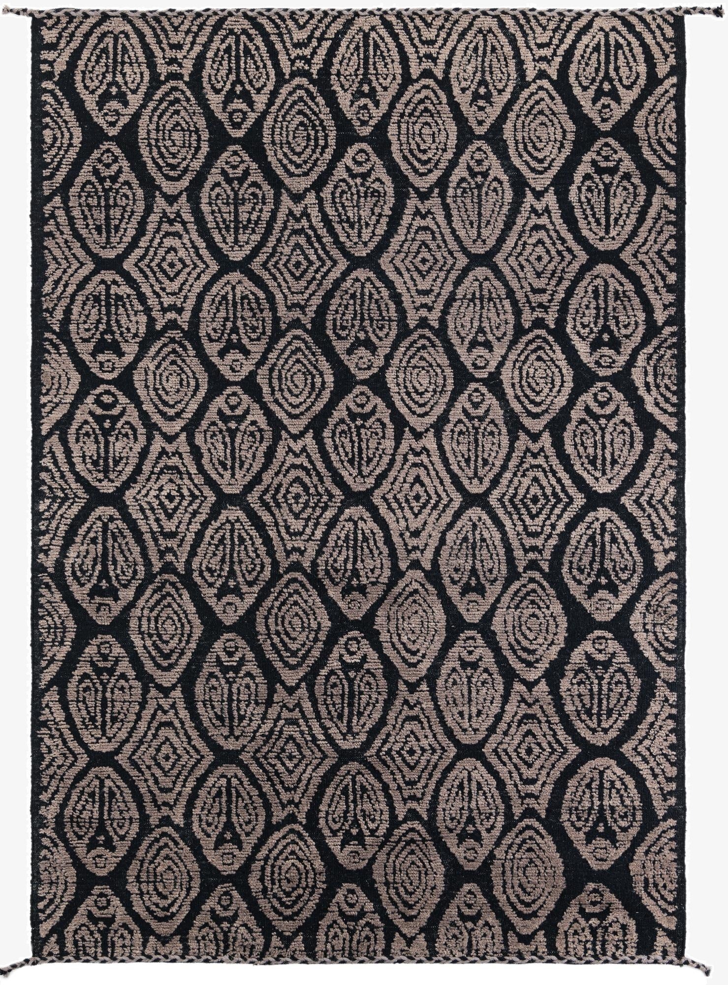 6' 5 x 9' 4  Hand Knotted Darya Wool Rug