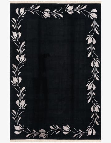 6' 7 x 9' 9 Hand Knotted Darya Wool Rug