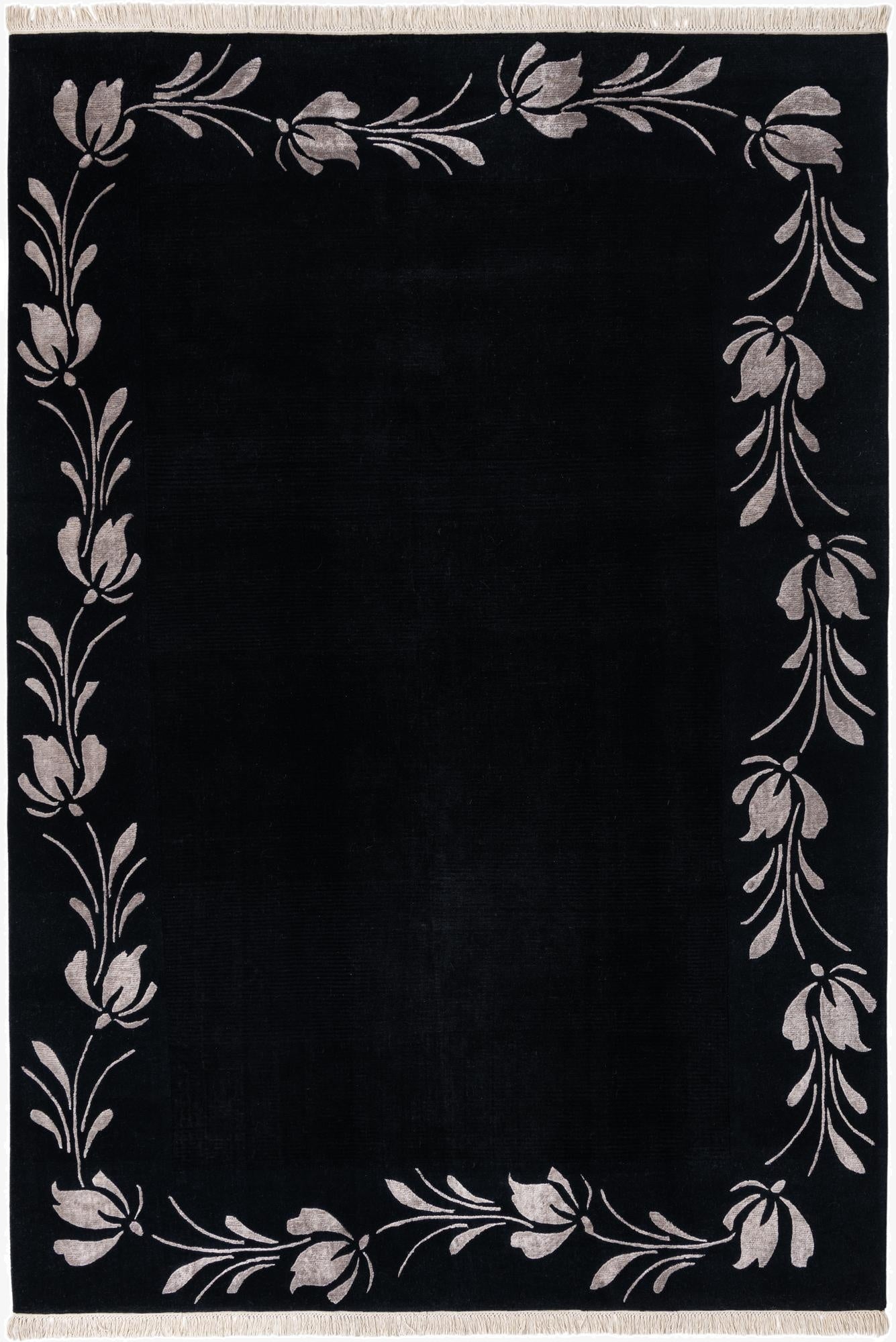 Primary image 6' 7 x 9' 9  Hand Knotted Darya Wool Rug