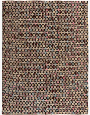 9' x 11' 7 Hand Knotted Darya Wool Rug