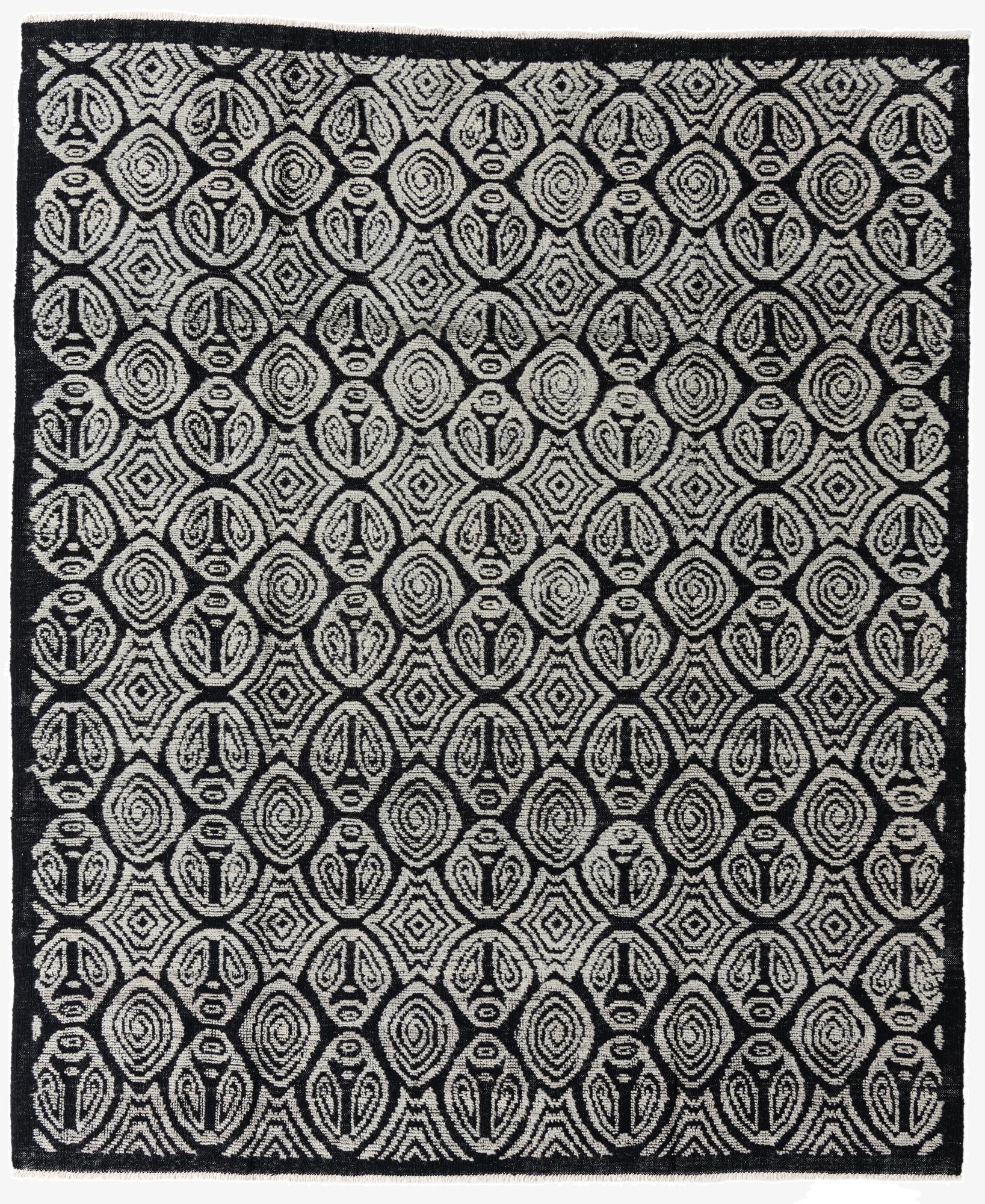 8' 6 x 10' 2  Hand Knotted Darya Wool Rug