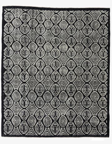 8' 6 x 10' 2 Hand Knotted Darya Wool Rug