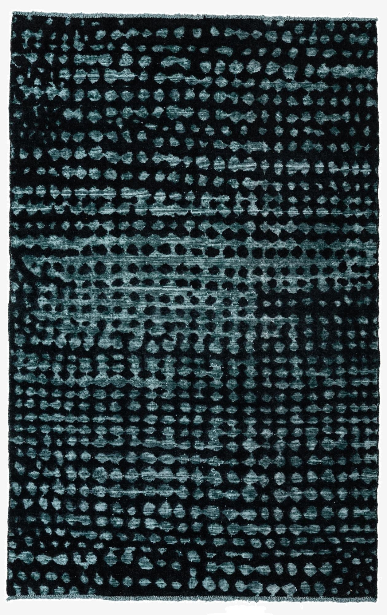 5' 2 x 8' 1  Hand Knotted Darya Wool Rug