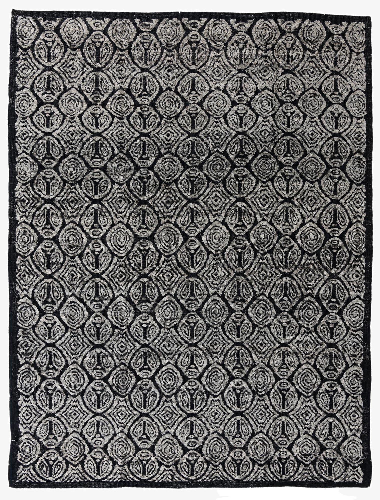 9' 4 x 12' 2  Hand Knotted Darya Wool Rug