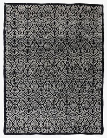 9' 4 x 12' 2 Hand Knotted Darya Wool Rug