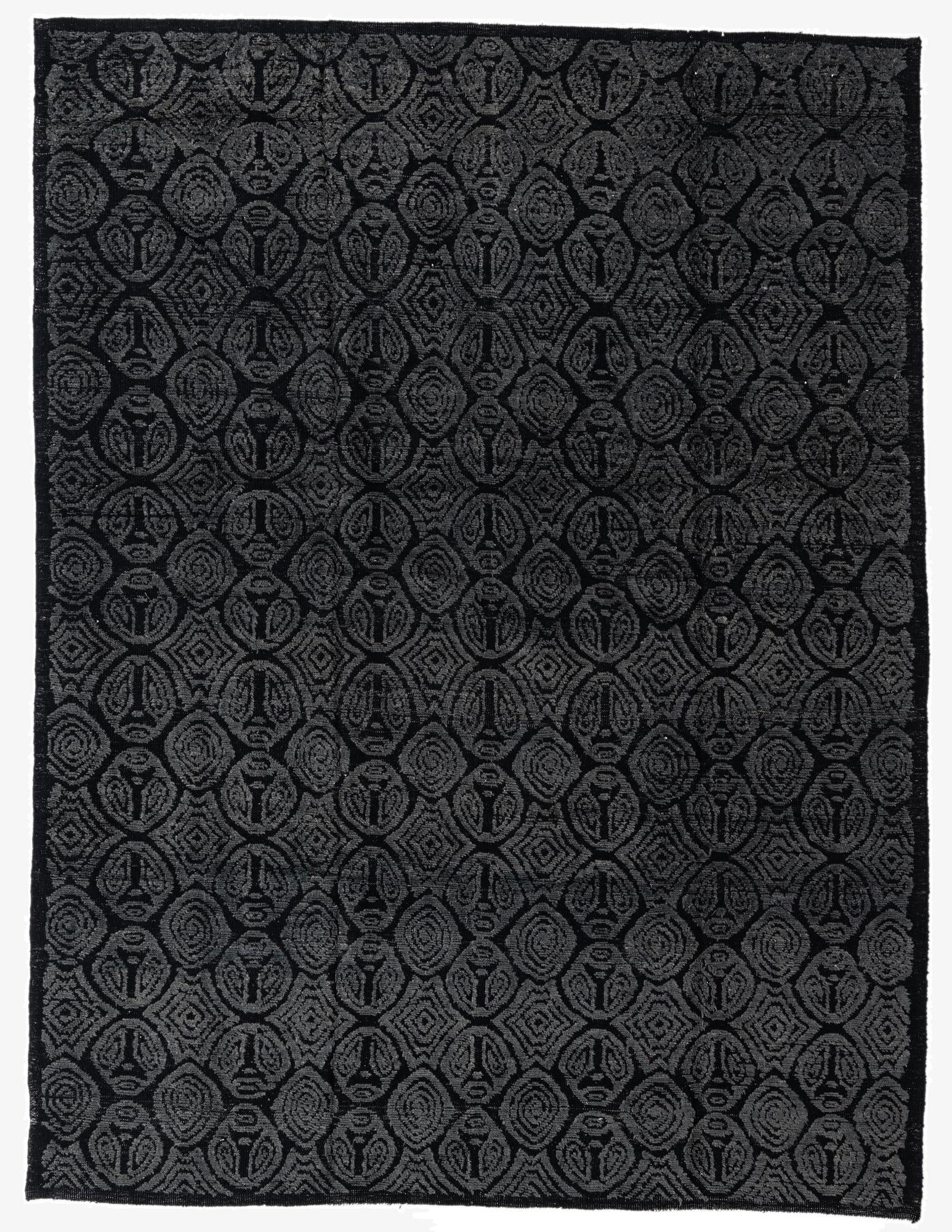 9' 7 x 12' 10  Hand Knotted Darya Wool Rug