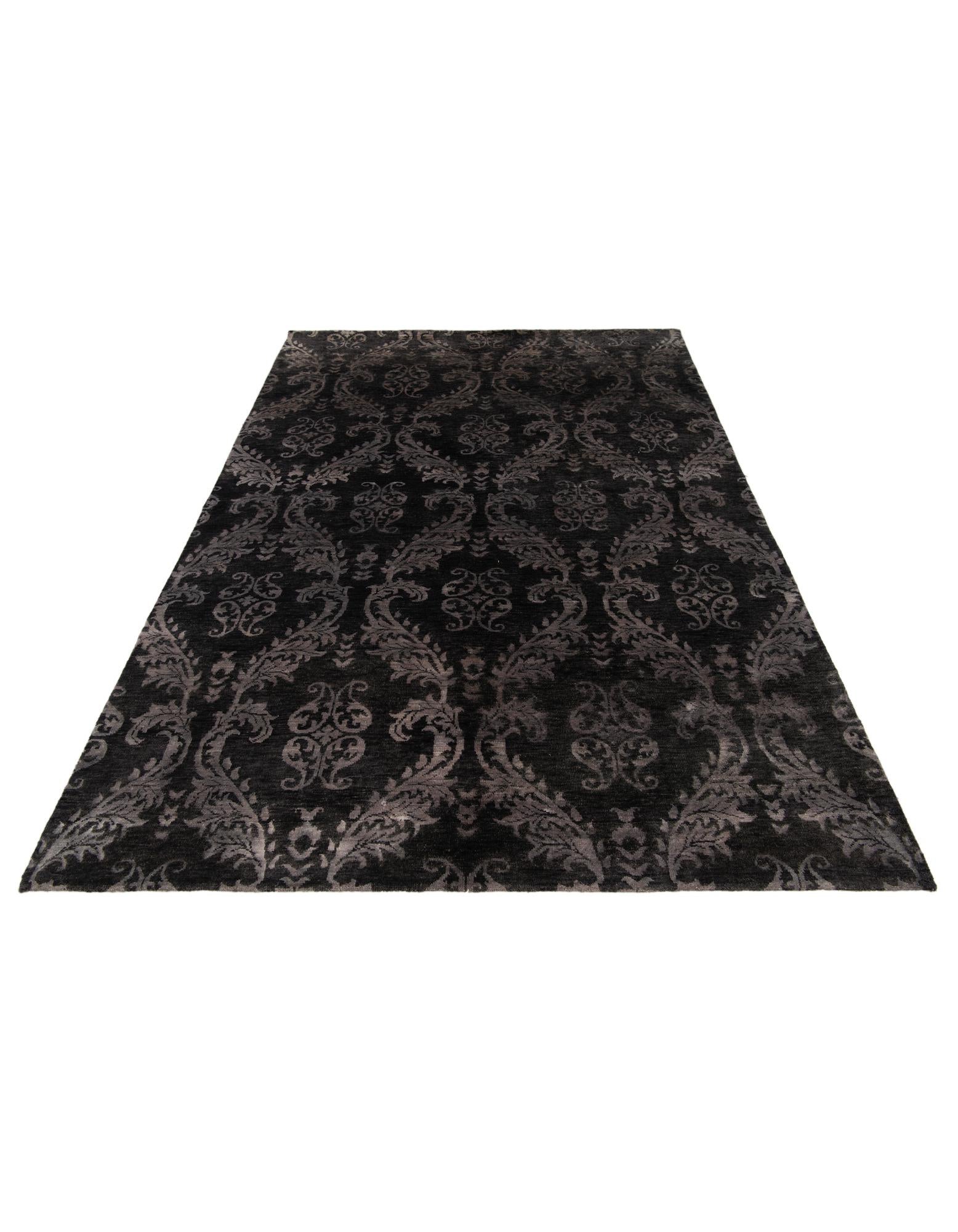 5' 7 x 8' Hand Knotted Gabbeh Rug
