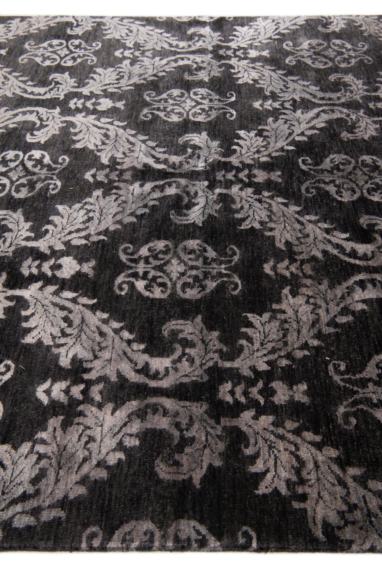 5' 7 x 8' Hand Knotted Gabbeh Rug