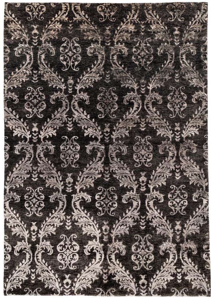 5' 7 x 8' Hand Knotted Gabbeh Rug