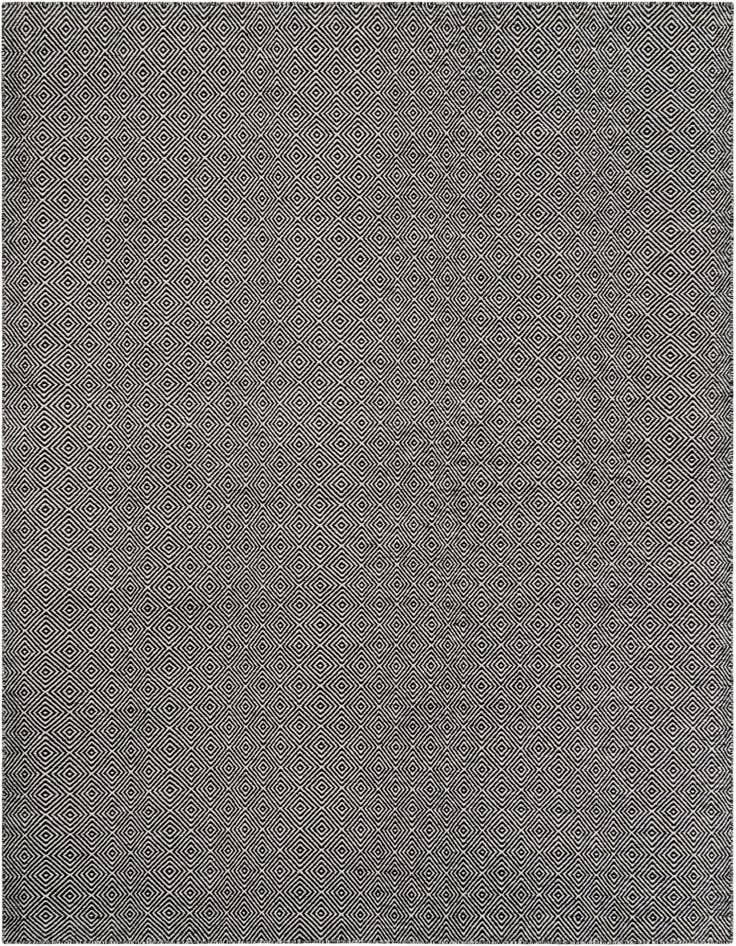 Detail image of 7' 10 x 10' Hand Woven Geo Trellis Flatweave Rug