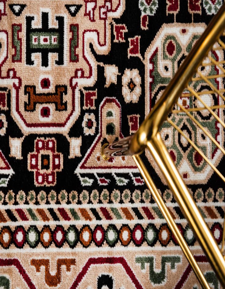 Detail image of 5' 3 x 7' 10 Gharajeh Rug