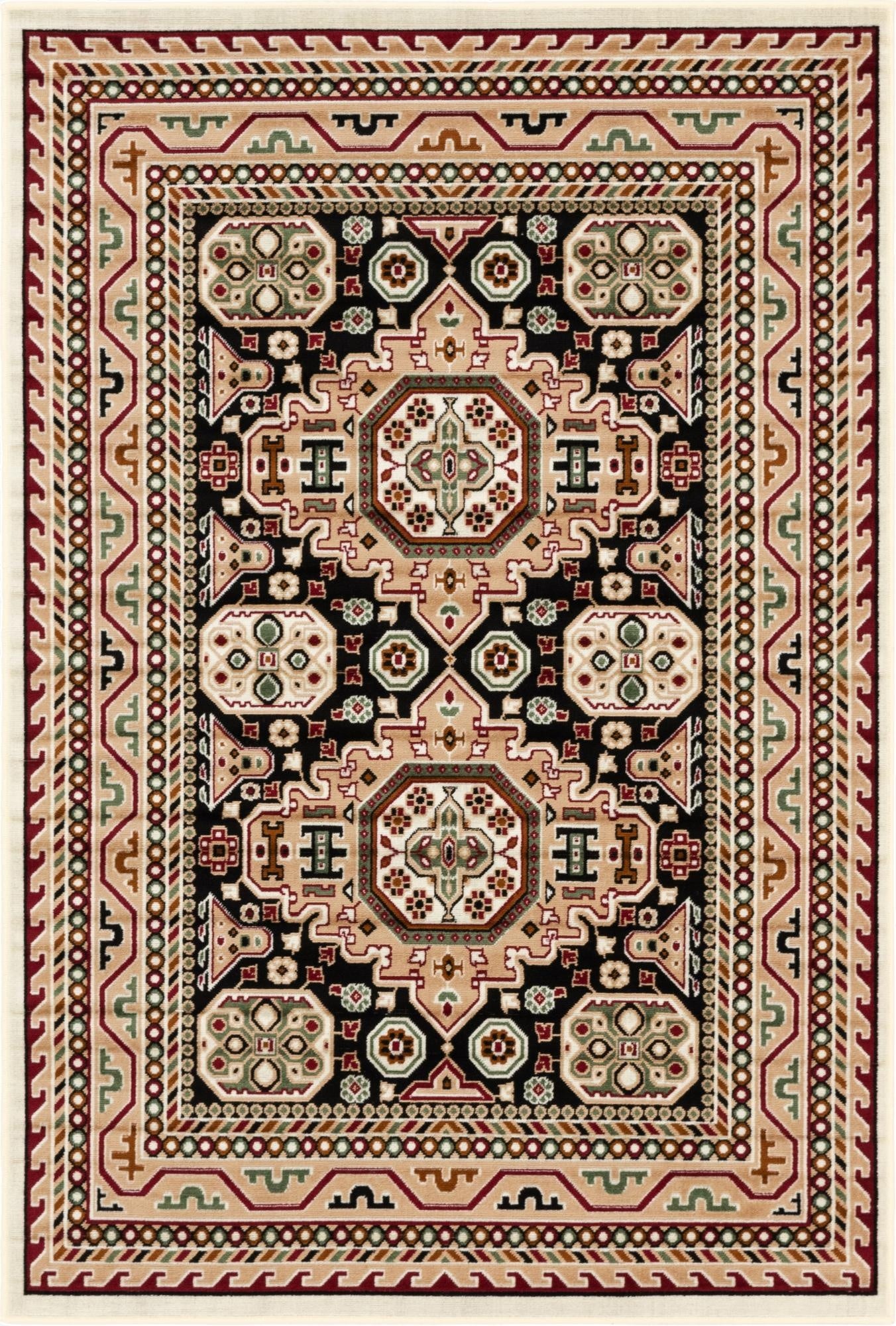 5' 3 x 7' 10 Gharajeh Rug