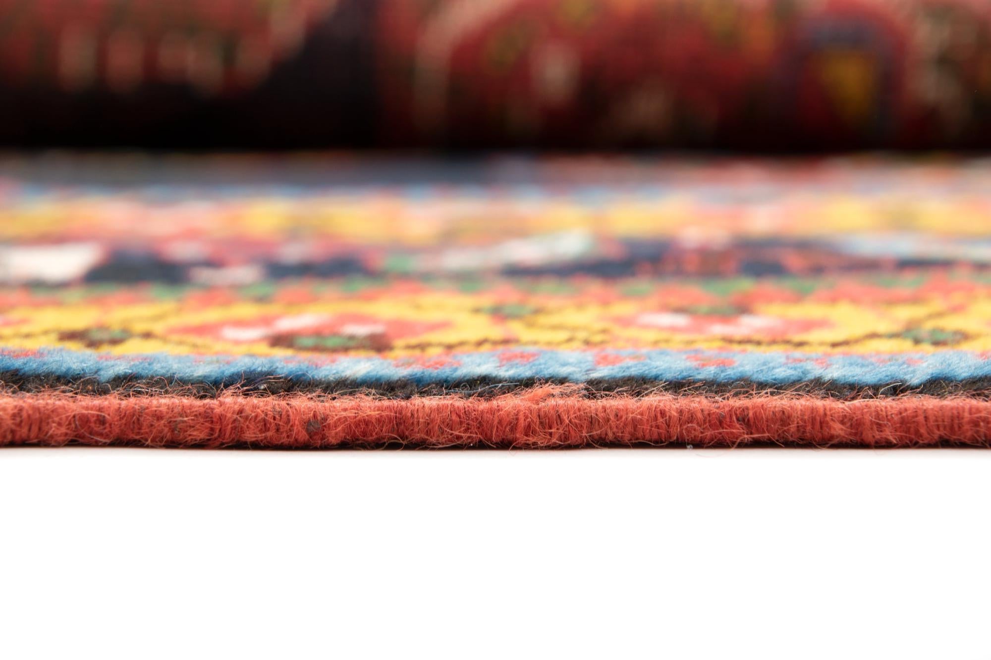 4' x 6' 6 Hand Knotted Ghashghai Persian Rug